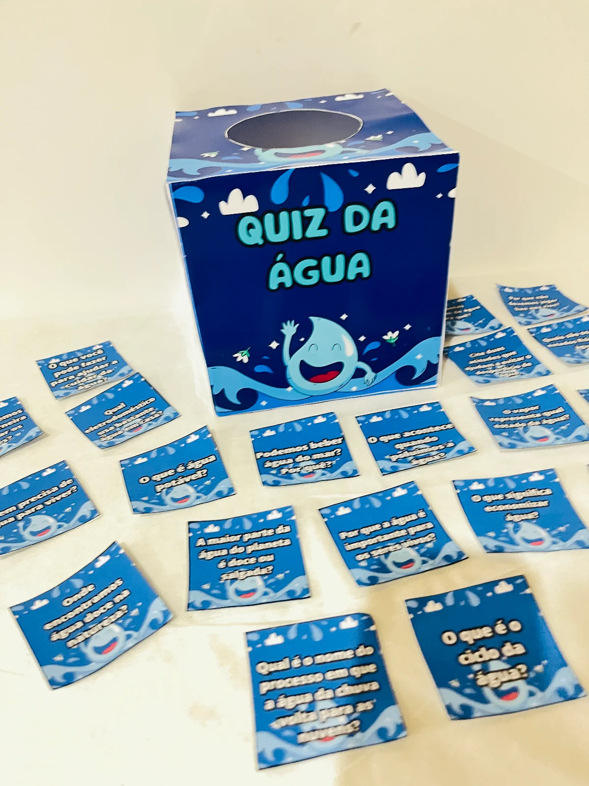 Quiz sobre a água - Dia Mundial da Água – Material Pedagógico — amostra 3: Aprender sobre a importância da água nunca foi…