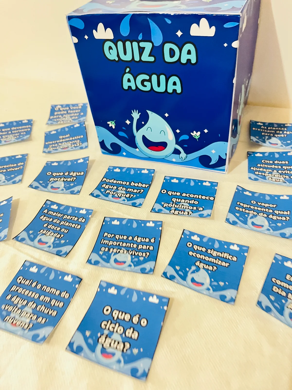 Quiz sobre a água - Dia Mundial da Água – Material Pedagógico — amostra 7: Aprender sobre a importância da água nunca foi…
