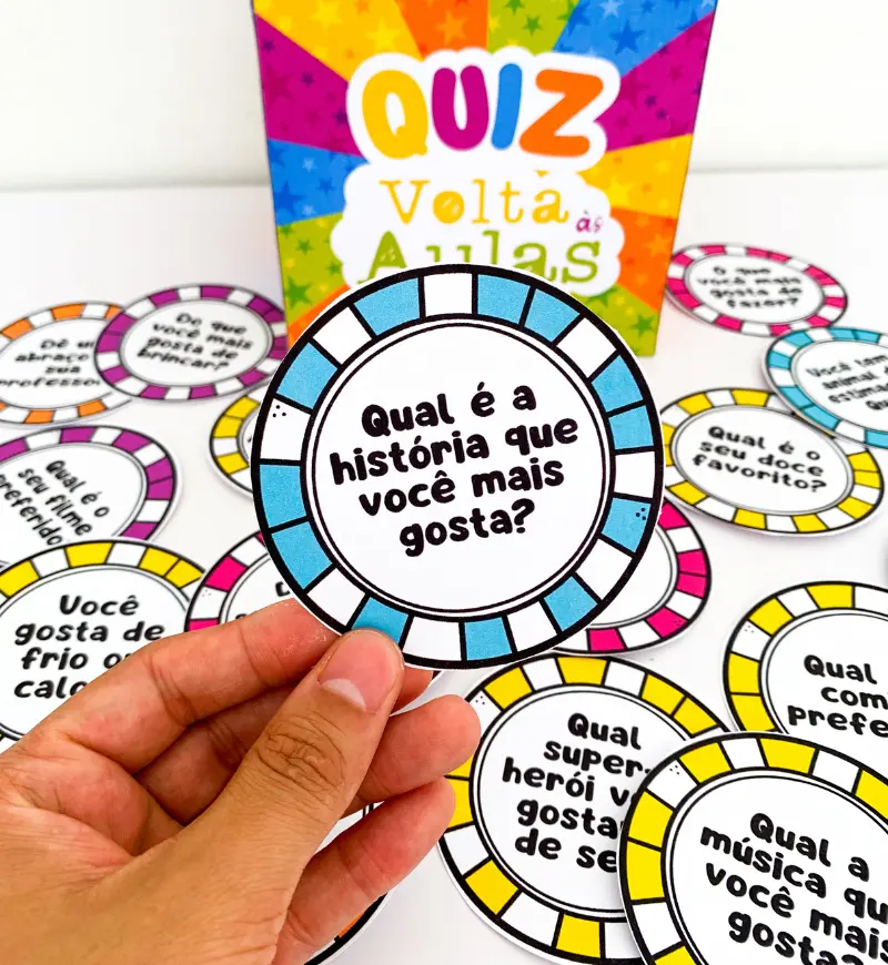 Quiz Volta às Aulas – PDF para Imprimir — amostra 5: Comece o ano letivo com muita diversão e aprendizado