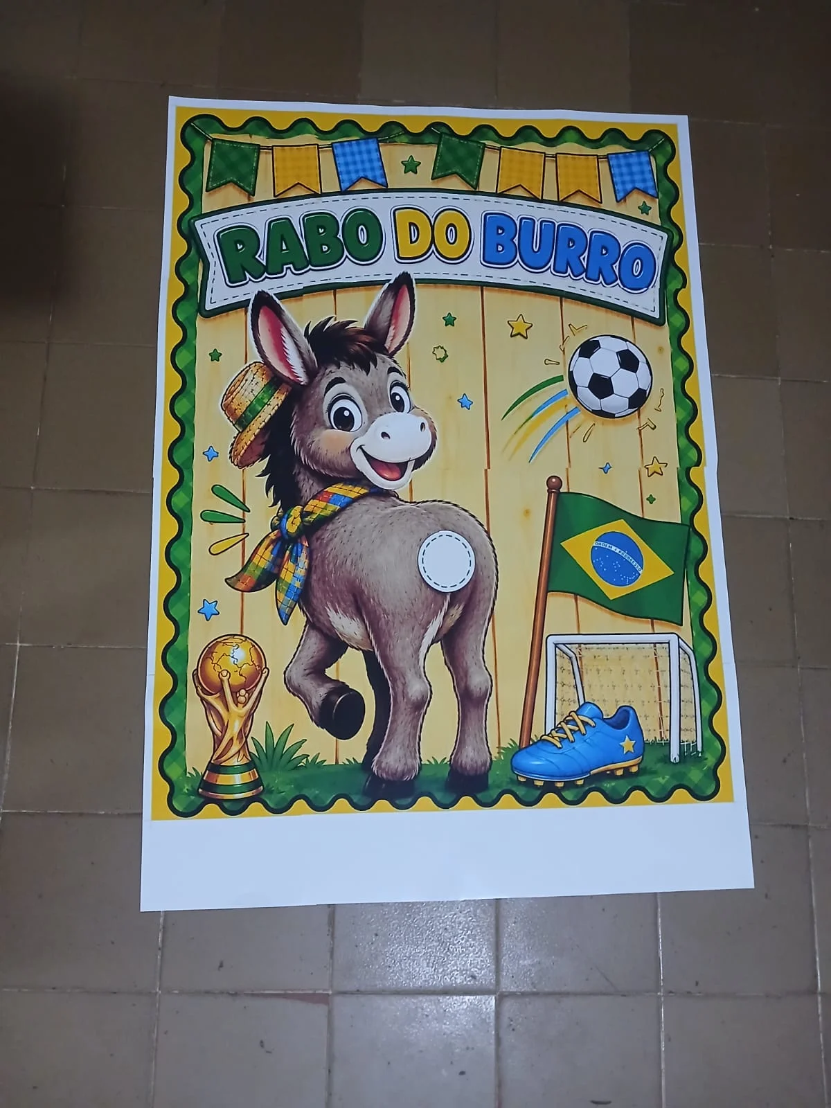🫏⚽🌽 RABO DO BURRO – COPA JUNINA ESCOLAR🌽⚽🫏 — amostra 3: 🫏⚽🌽 RABO DO BURRO – COPA JUNINA 🌽⚽🫏Uma das brincadeiras…