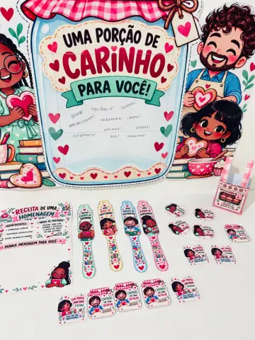 Receitas de Carinho – Kit Dia dos Professores — capa do material