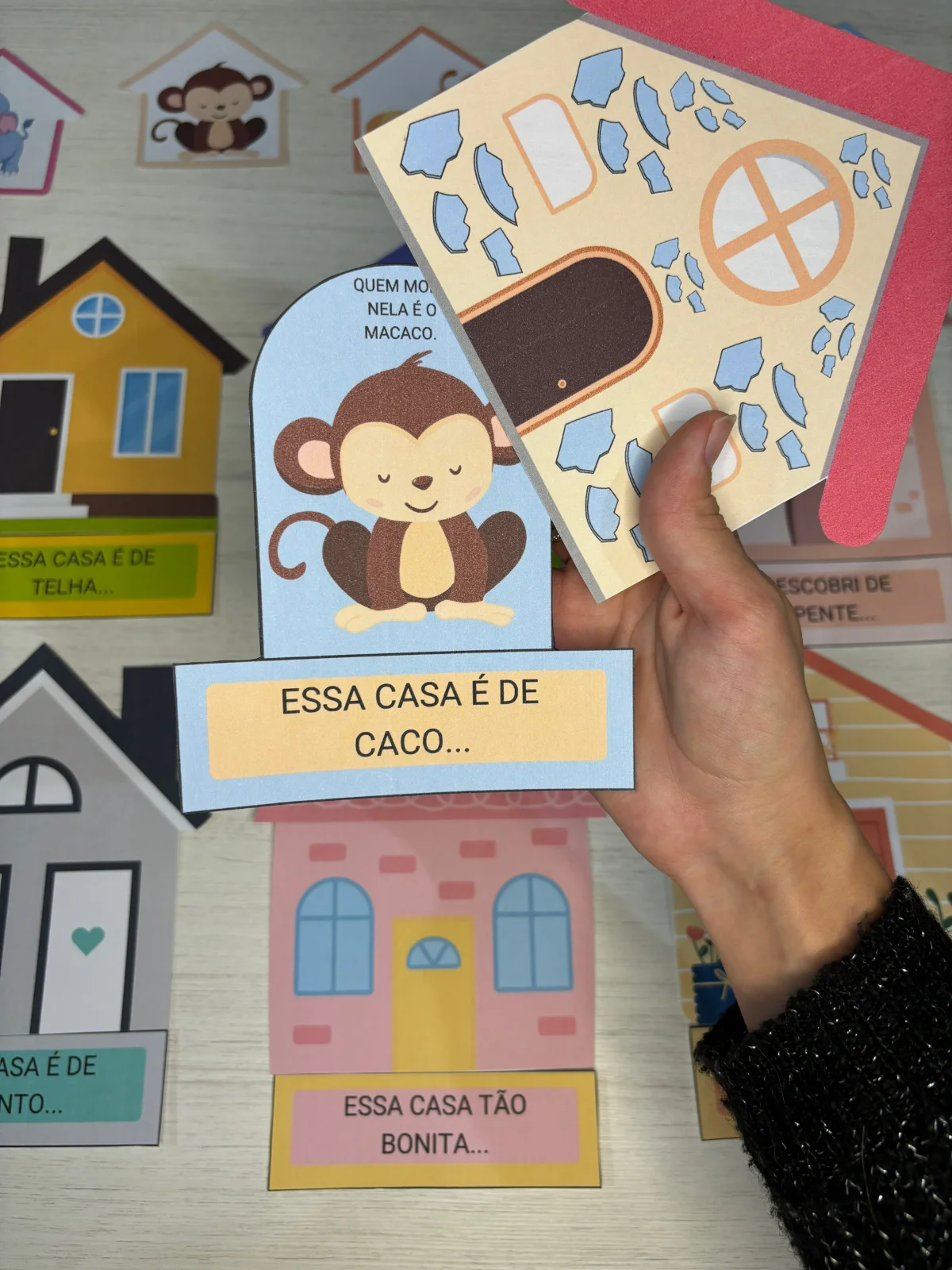 Recurso: A Casa e o Seu Dono – Elias José — amostra 3: Material para contação do poema composto por 7 casinhas interativas… Recurso: A Casa e o Seu Dono – Elias José — amostra 3: Material para contação do poema composto por 7 casinhas interativas…