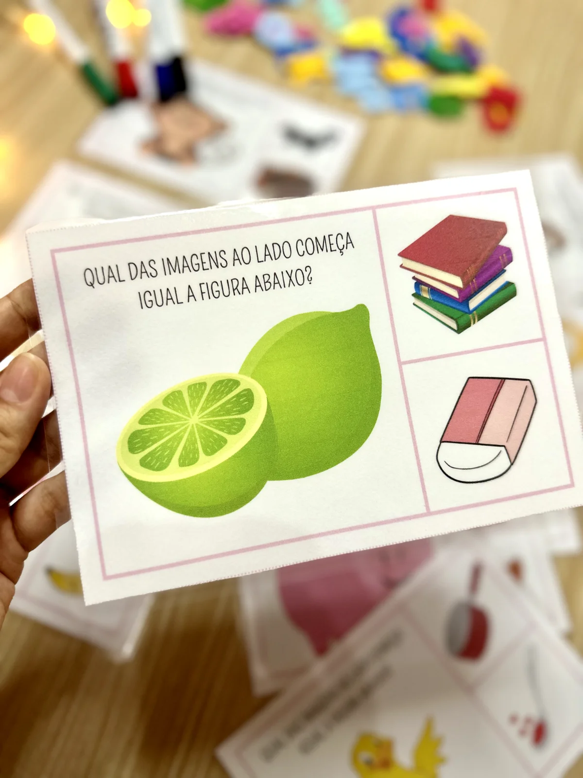 Recurso Aliteração – Fichas Consciência Fonológica — Alfabetização para Educação Infantil: O material contempla 18 fichas…