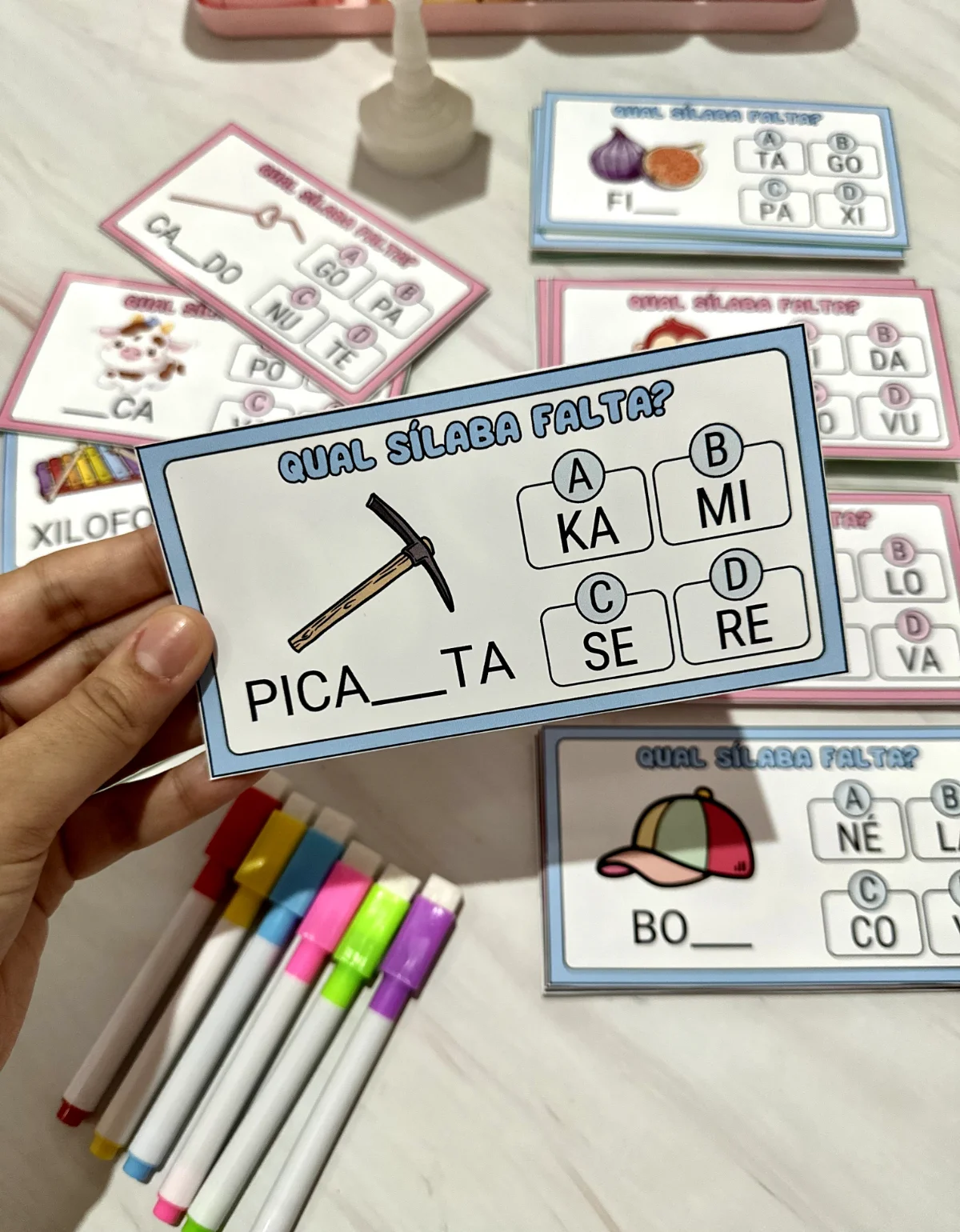 Recurso Assinale a Sílaba | Alfabetização — amostra 3: Para quem é indicado