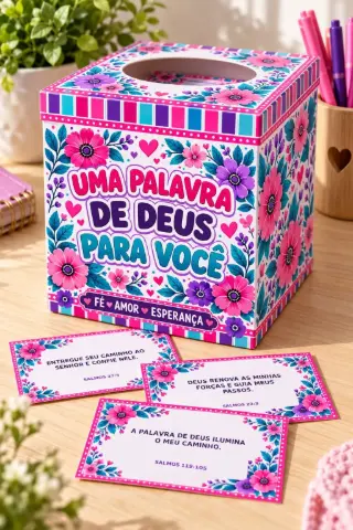 Recurso de Acolhida com Mensagens de Fé — amostra 3: Possibilidades de aplicação