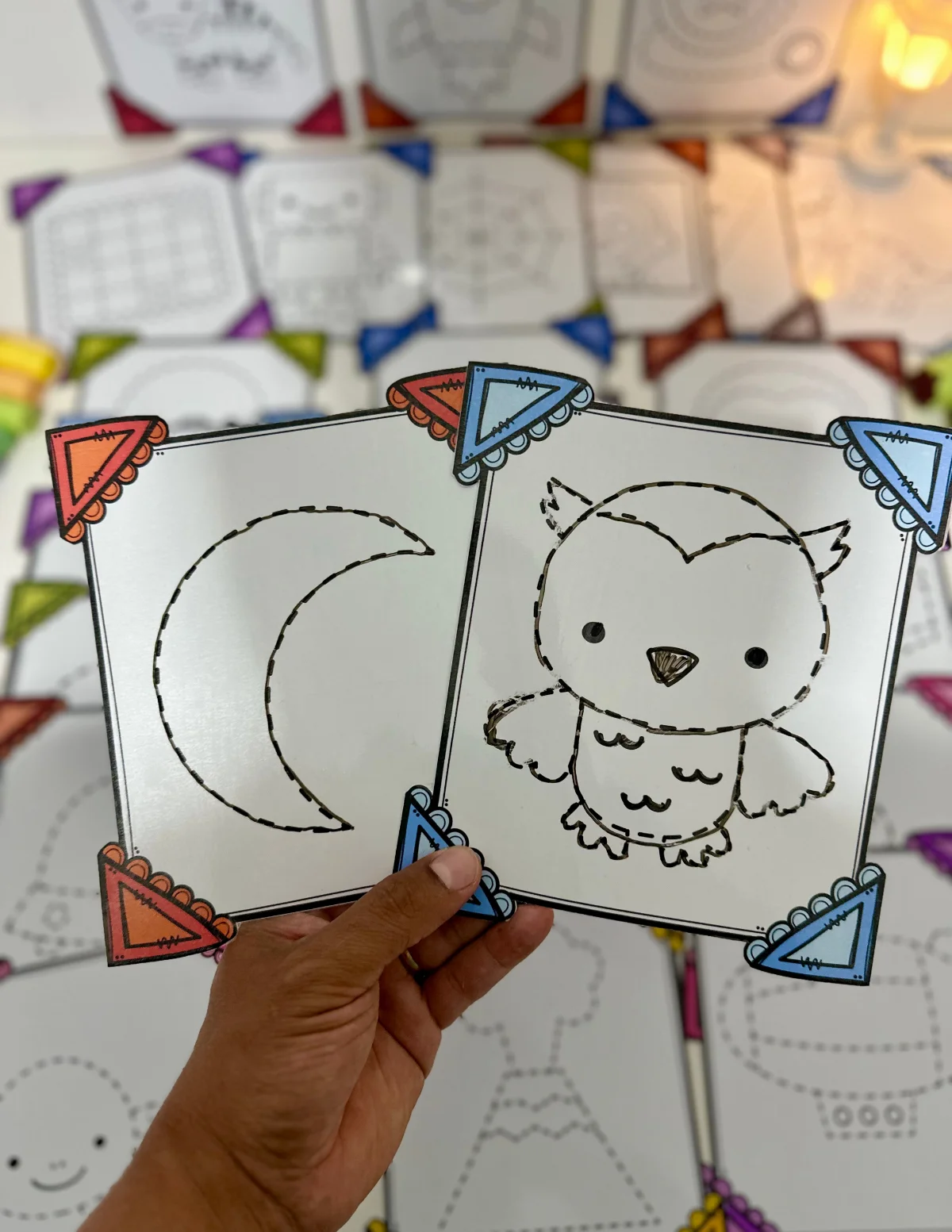 Recurso Fichas para Grafomotricidade: Educação Infantil — amostra 1: Para quem é indicado