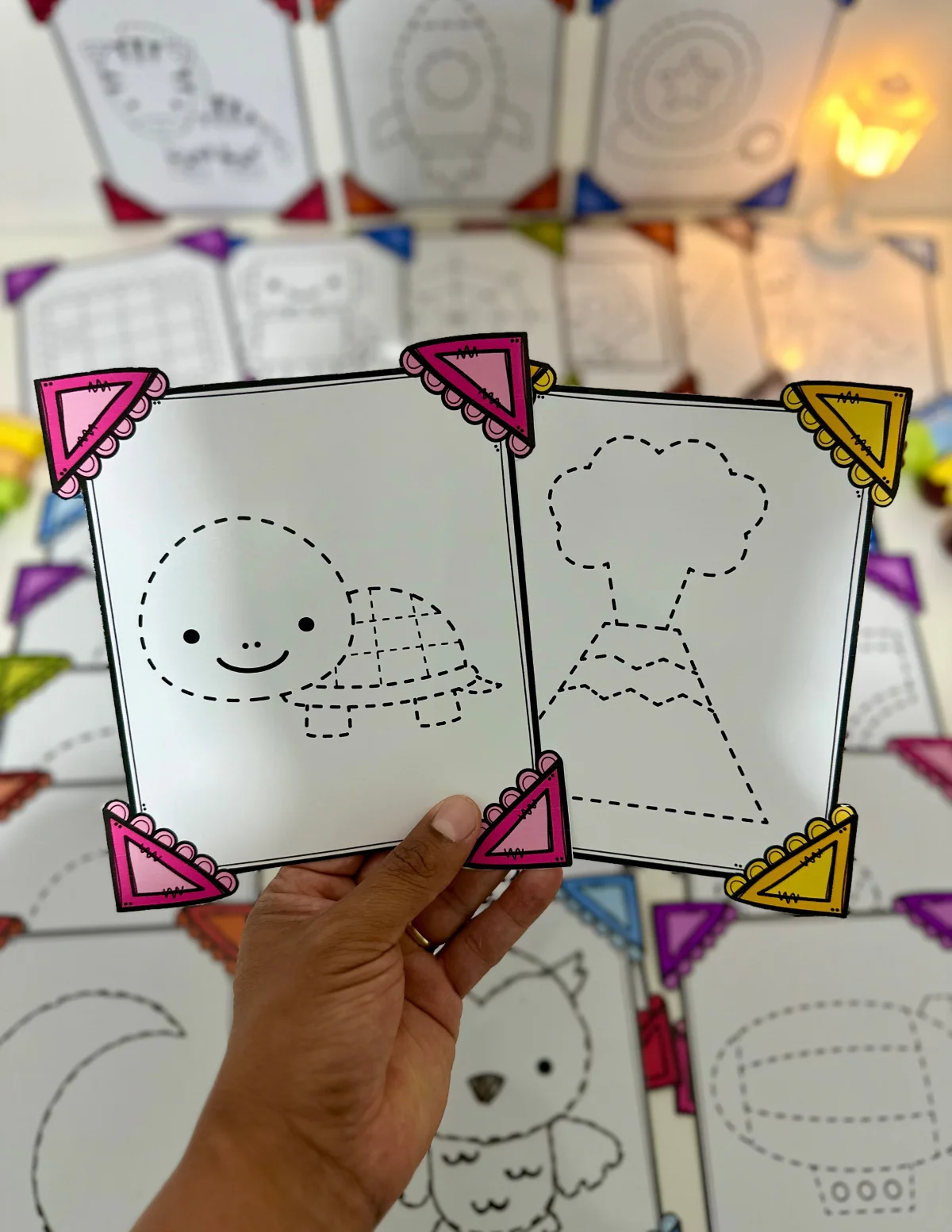 Recurso Fichas para Grafomotricidade: Educação Infantil — capa do material