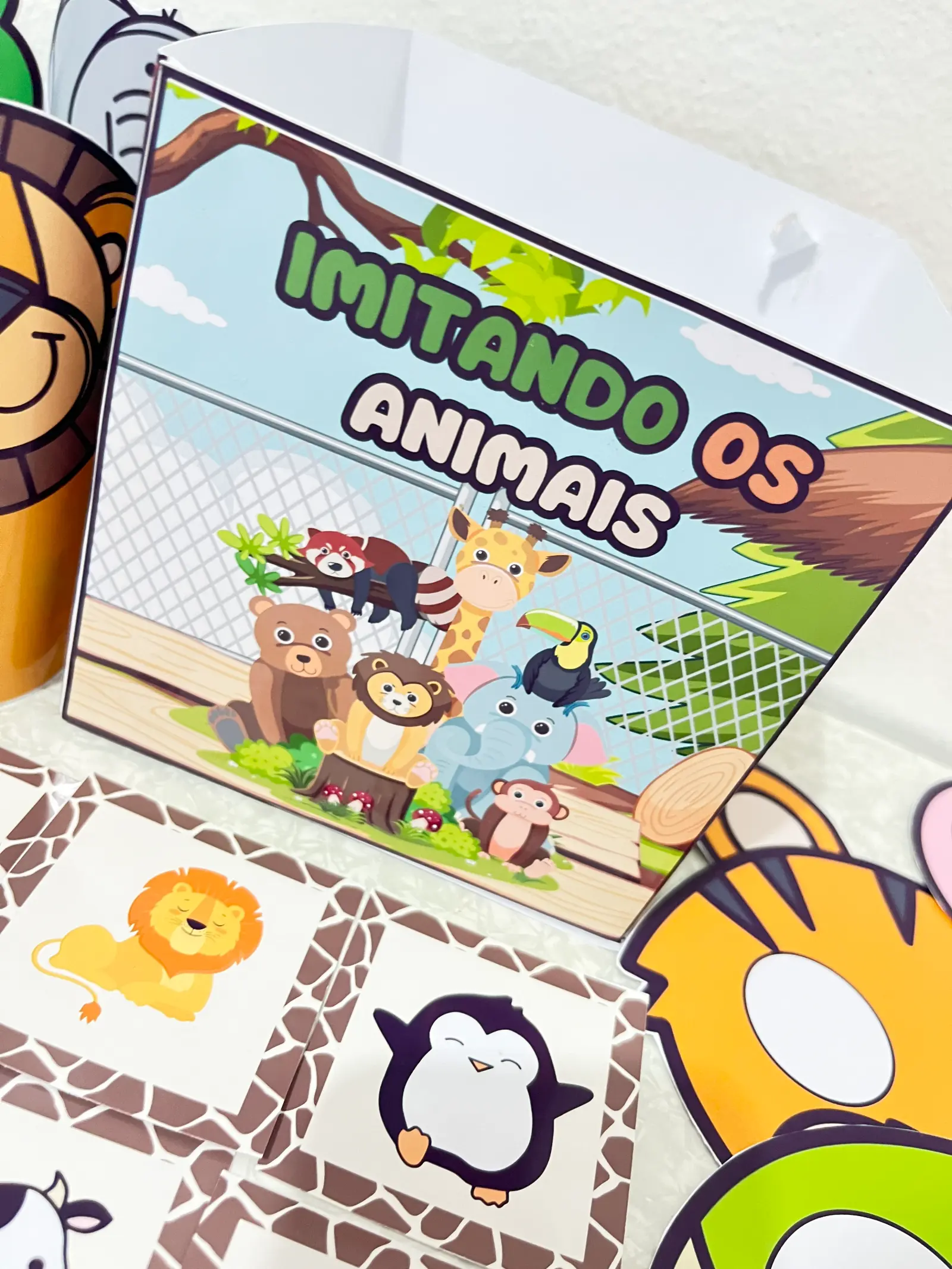 RECURSO LÚDICO - CAIXA “IMITANDO OS ANIMAIS” — Alfabetização para Educação Infantil: Prepare uma experiência divertida e…