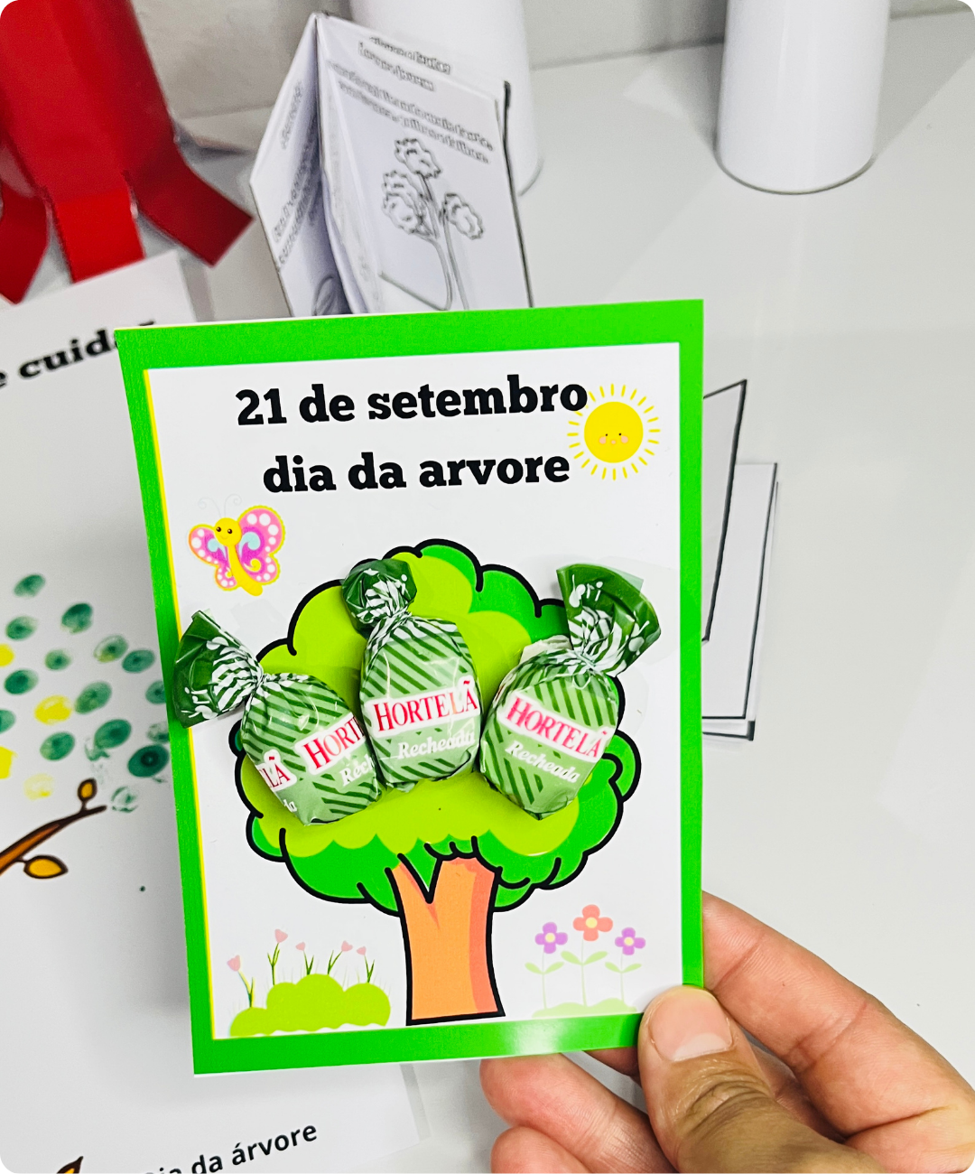 Recurso lúdico de cuidado com árvores para imprimir — amostra 2: Como conduzir a aplicação em sala