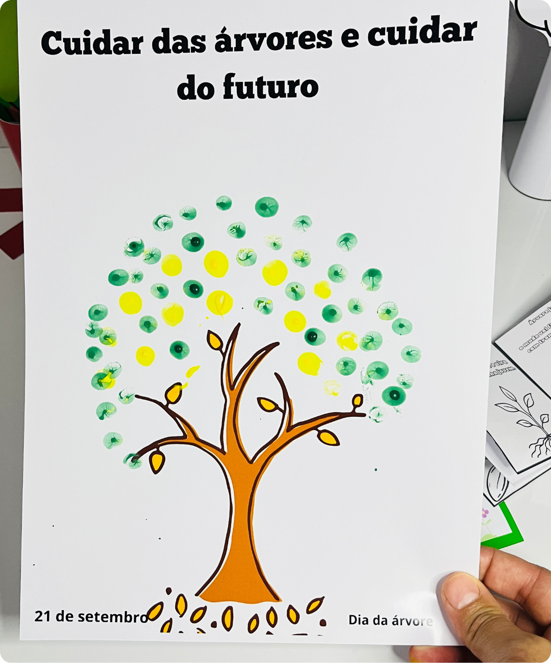 Recurso lúdico de cuidado com árvores para imprimir — amostra 4: Para quem este recurso é indicado