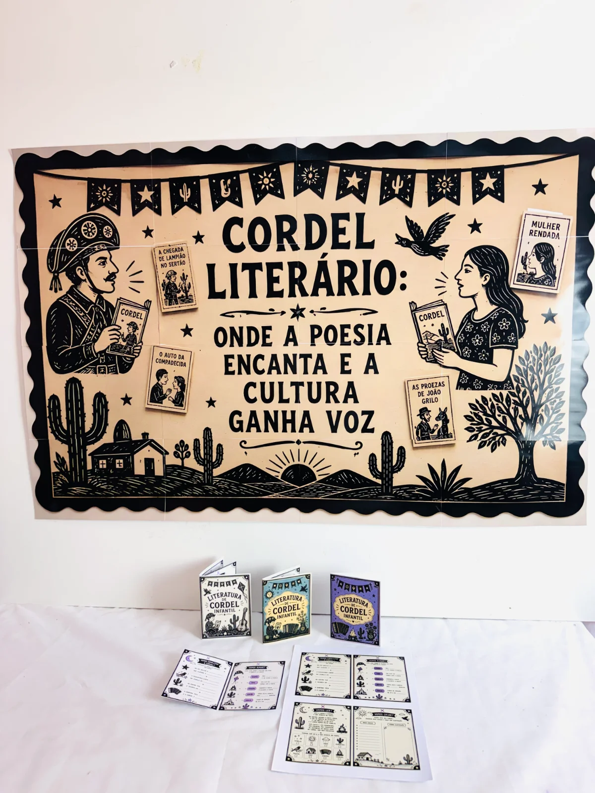 Recurso Lúdico e Interativo Cordel Literário — capa do material
