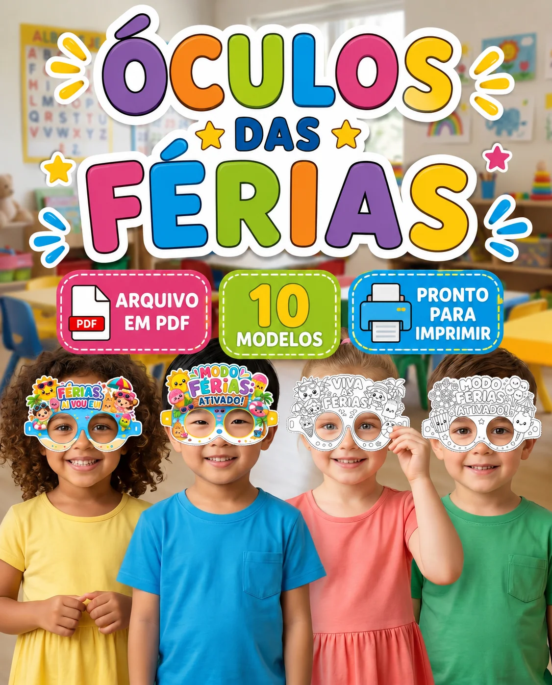 RECURSO PEDAGÓGICO EM PDF - ÓCULOS DAS FÉRIAS — capa do material