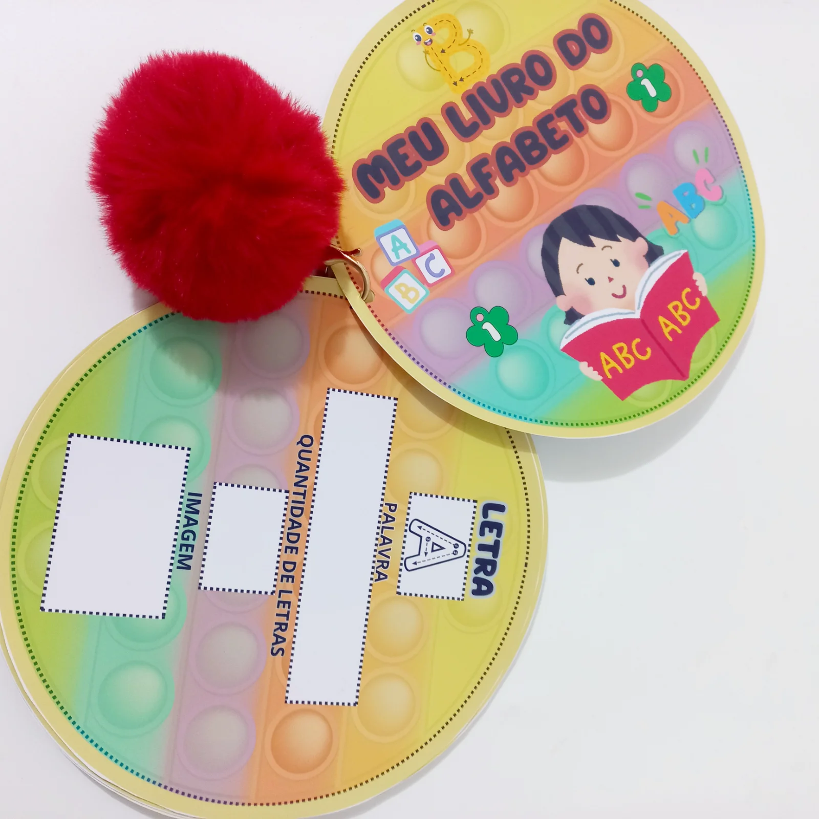 RECURSO PEDAGÓGICO - MEU LIVRO DO ALFABETO — amostra 4: Um material completo e lúdico para tornar a alfabetização mais…