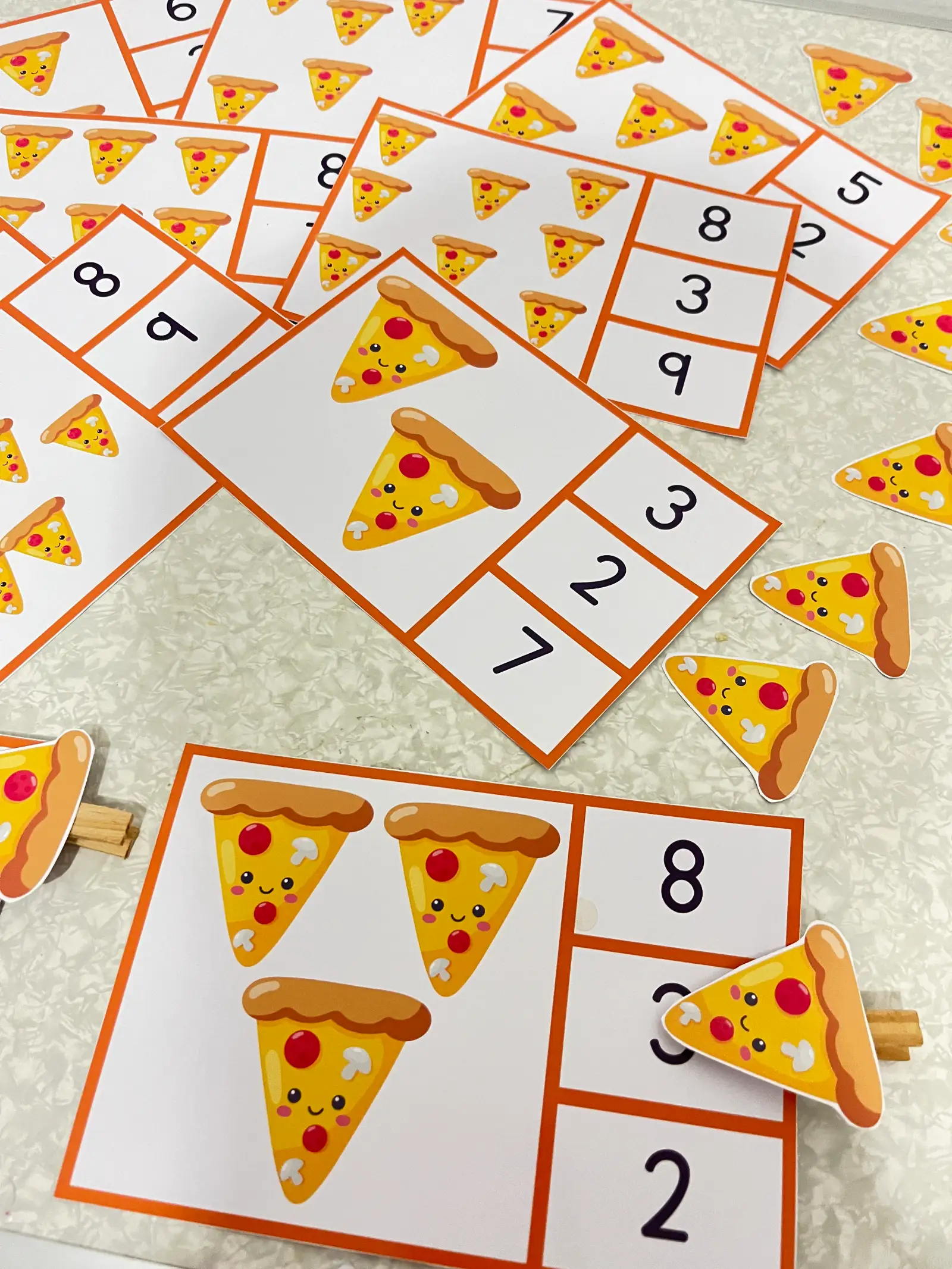 RECURSO PEDAGÓGICO - PIZZARIA DOS NÚMEROS — amostra 2: Que tal transformar a aprendizagem dos números em uma brincadeira…