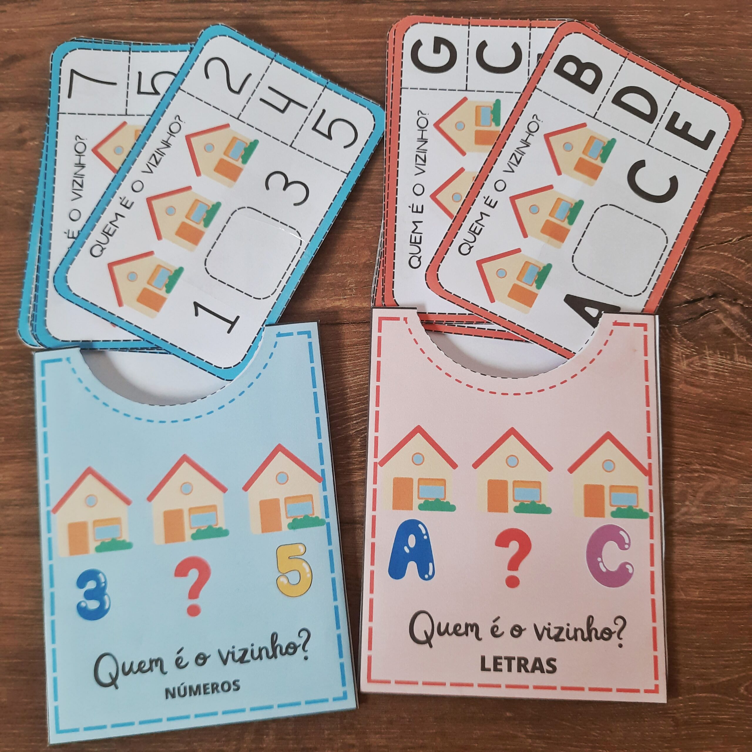 Recurso "Quem é o Vizinho?" – Material Pedagógico — Jogos pedagógicos para Educação Infantil: Trabalha a sequência numérica…