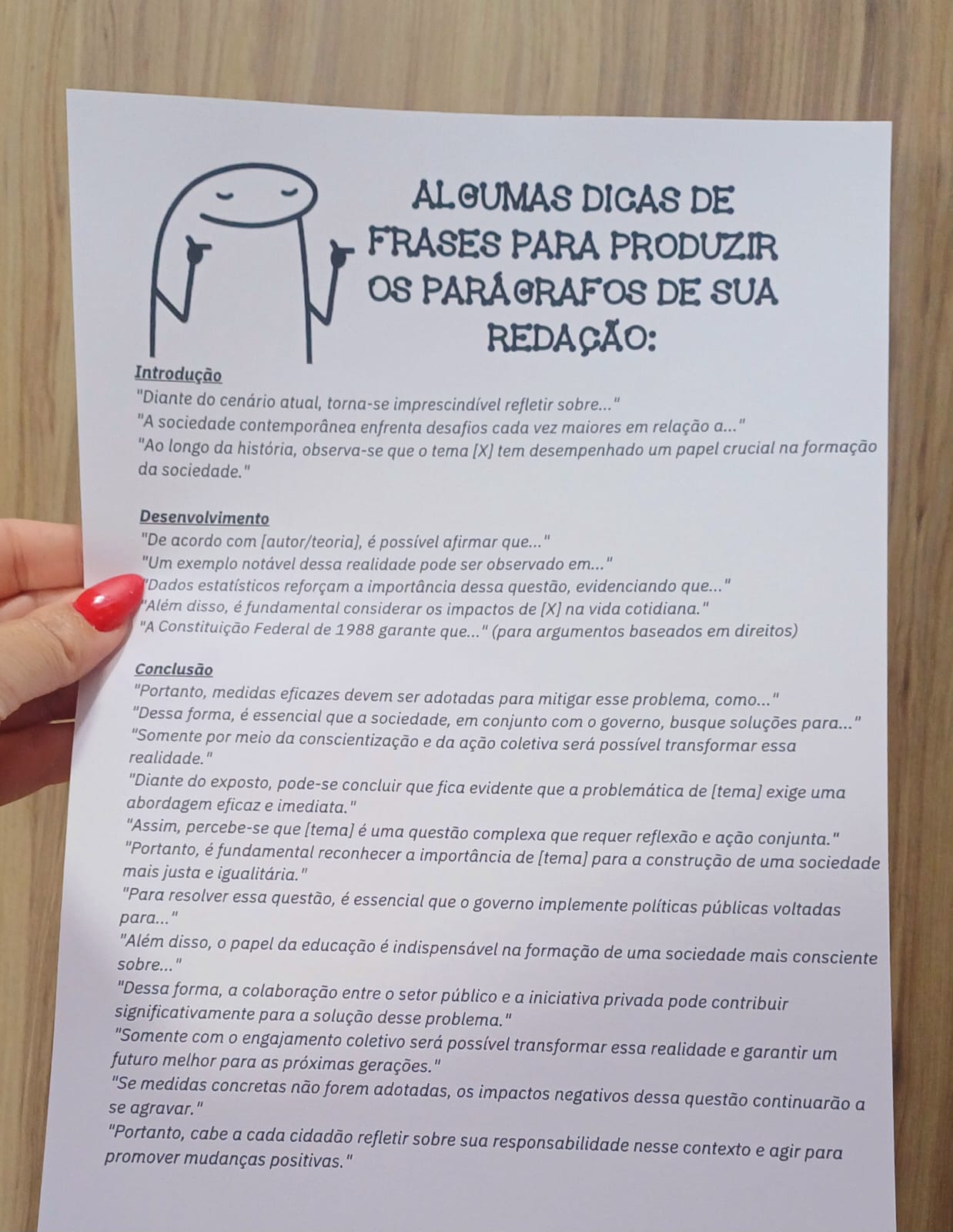 Recursos pedagógicos: redação – PDF para Imprimir — amostra 1: O que vem no material