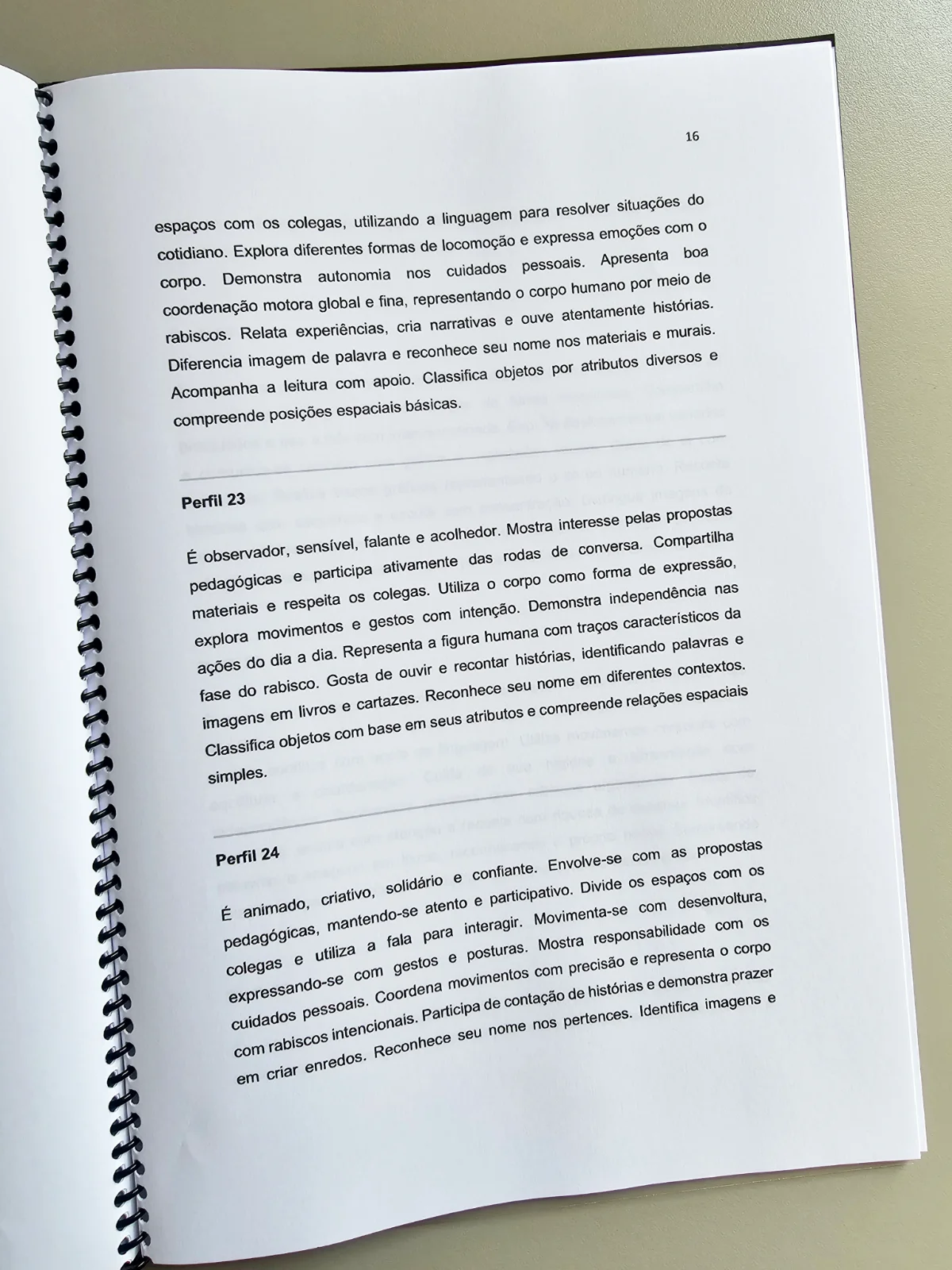 Relatórios Individuais para Educação Infantil — amostra 5: Tenha mais praticidade nas avaliações