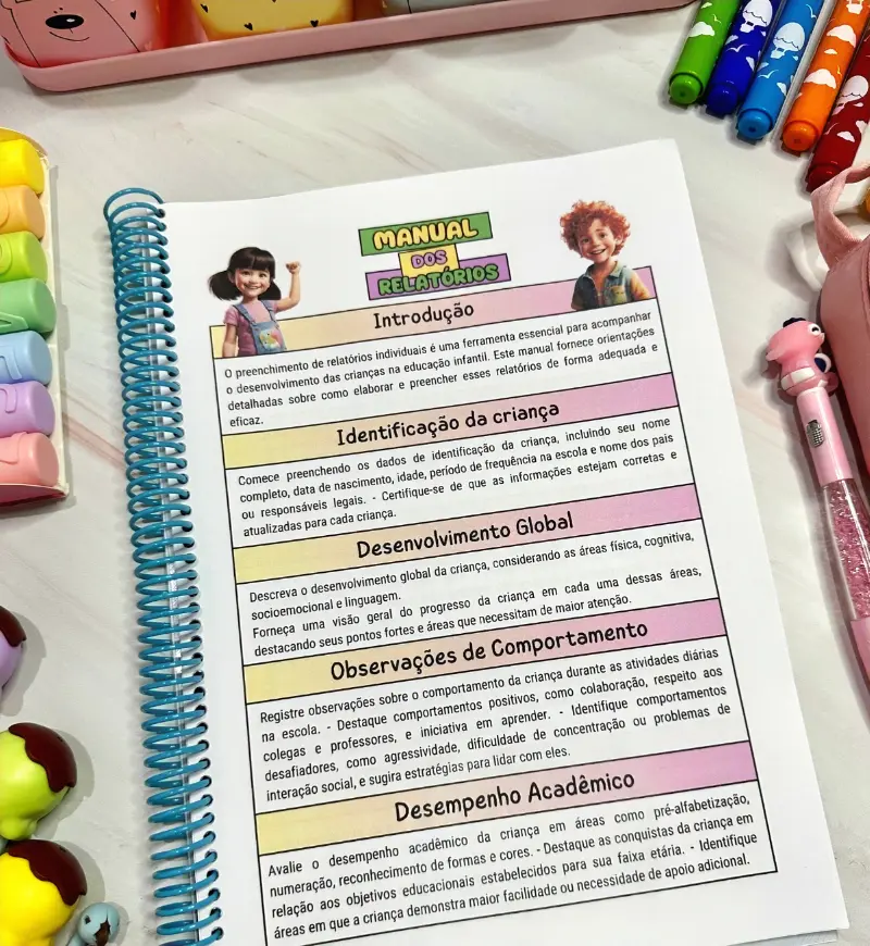 Relatórios na Educação Infantil: Manual para Maternal e Pré-Escola — amostra 1: Relatórios na Educação Infantil com…