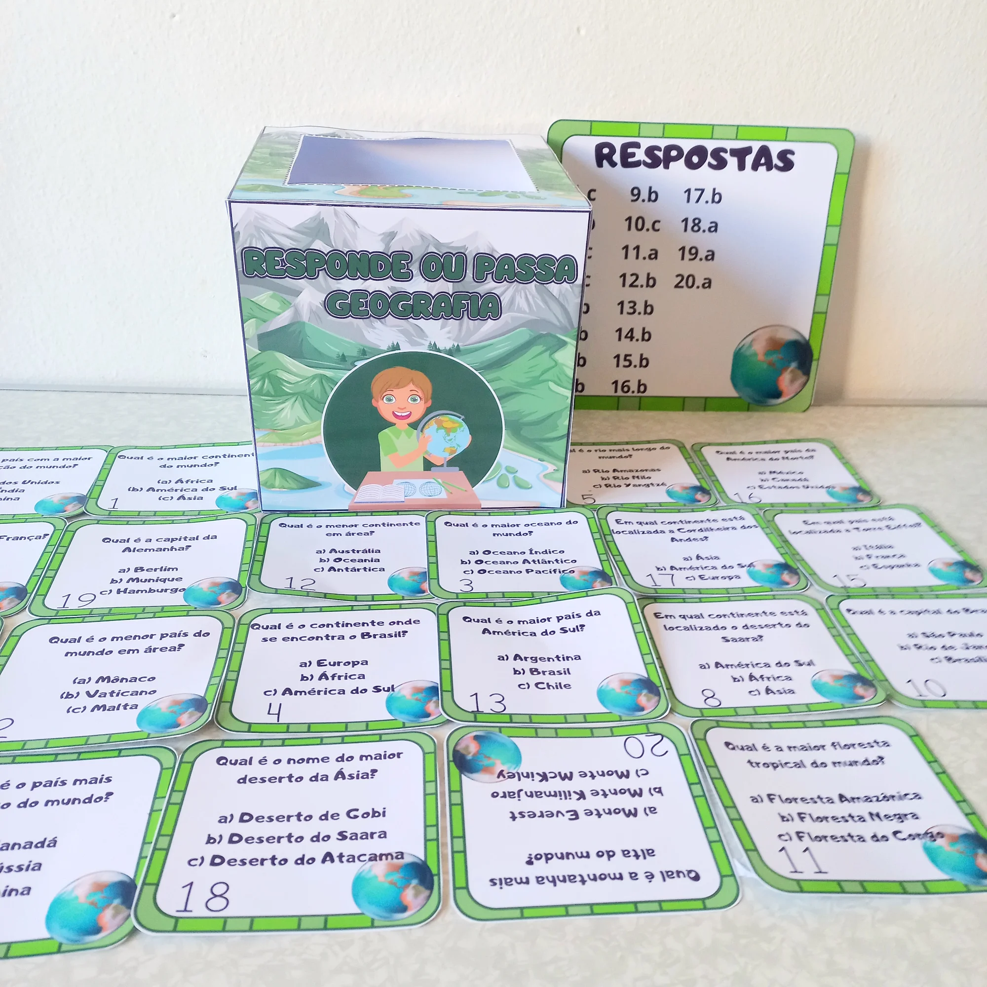 Responde ou Passa: Geografia – PDF para Imprimir — amostra 4: Este recurso contribui para o desenvolvimento de habilidades…