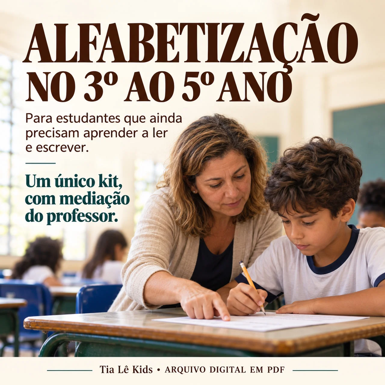 Reta Final — Kit Emergencial de Alfabetização | 3º ao 5º ano — amostra 1: A reta final do ano chegou, e sua turma ainda tem…