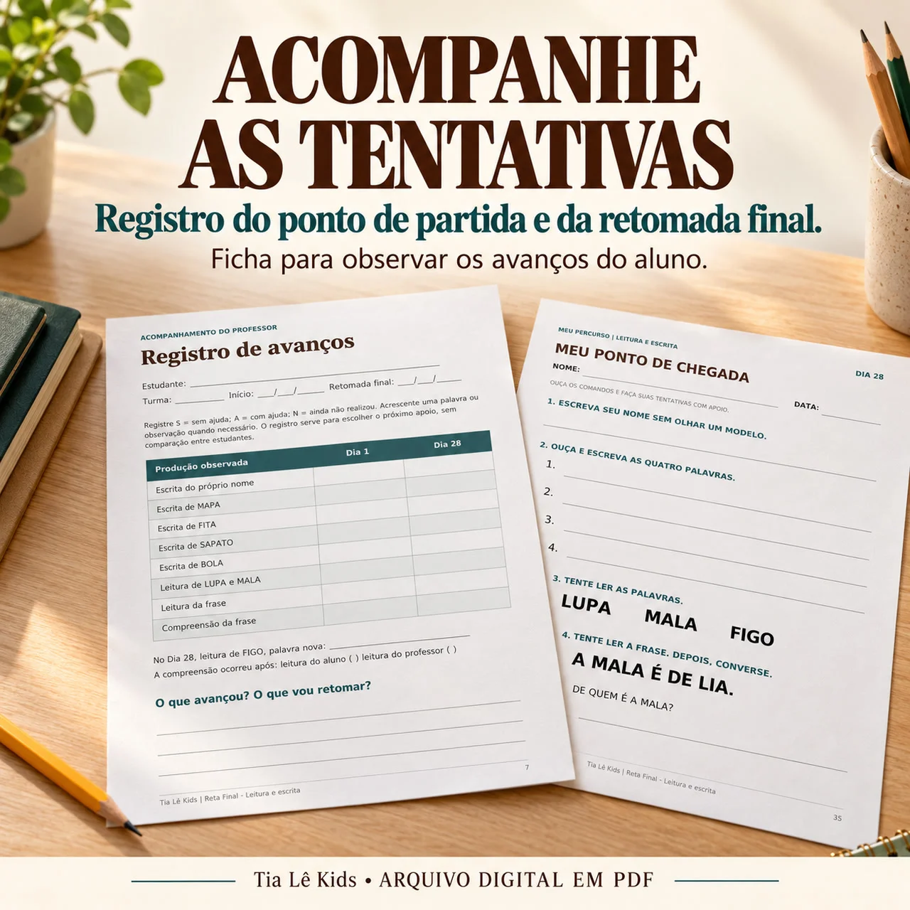 Reta Final — Kit Emergencial de Alfabetização | 3º ao 5º ano — amostra 6: Apoio prático para alfabetizar na reta final do…
