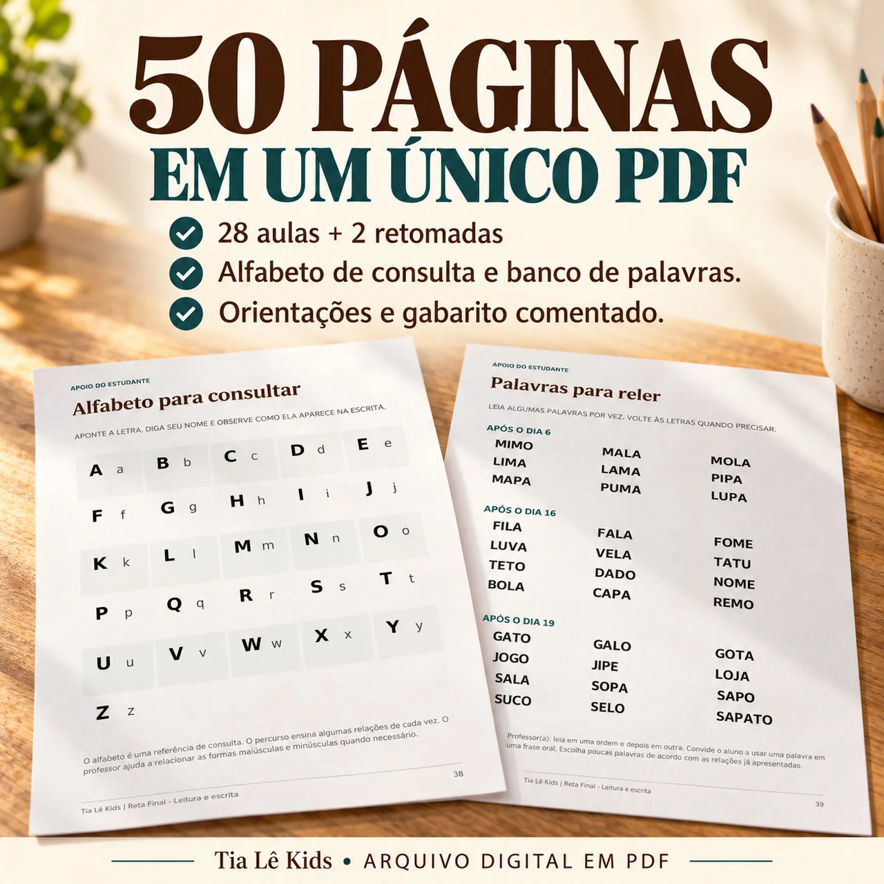 Reta Final — Kit Emergencial de Alfabetização | 3º ao 5º ano — amostra 7: Apoio prático para alfabetizar na reta final do…