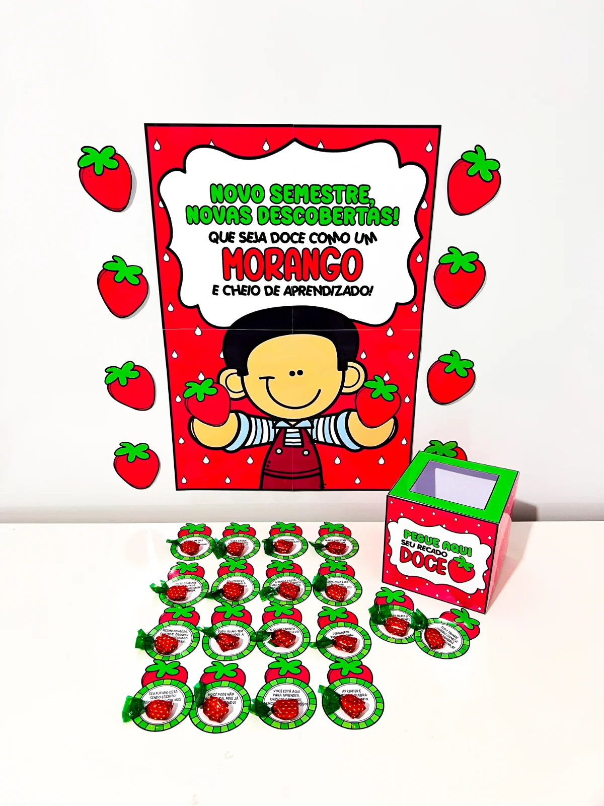 Retorno Morango do Amor – Material Pedagógico — capa do material