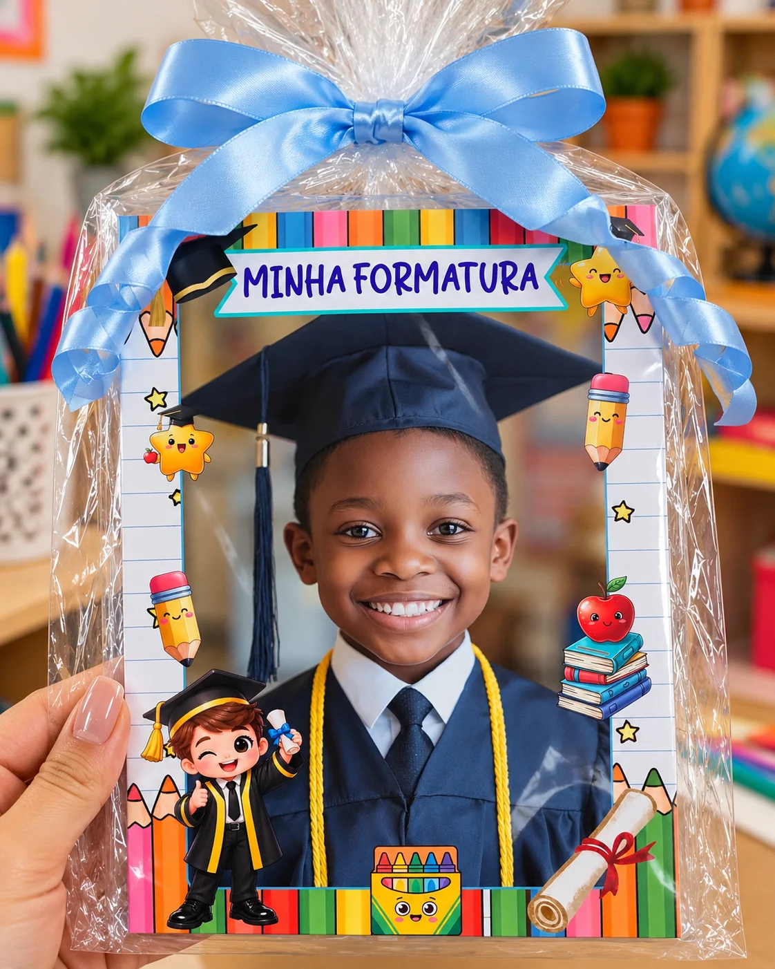 RETRATO EDITÁVEL PERSONALIZADO – FORMATURA — amostra 1: Nosso calendário personalizado de formatura é perfeito para marcar…
