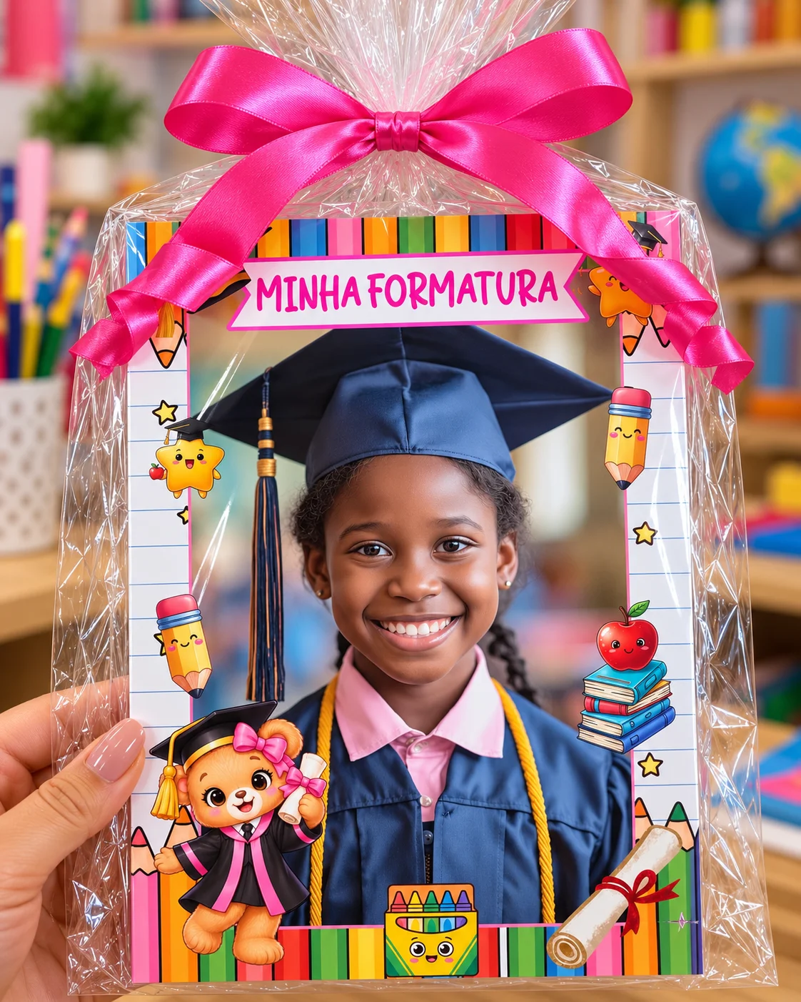 RETRATO EDITÁVEL PERSONALIZADO – FORMATURA — amostra 2: Nosso calendário personalizado de formatura é perfeito para marcar…