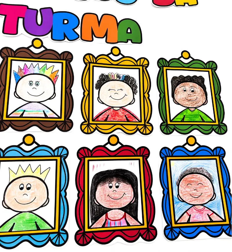 Retratos da Turma | Atividade Consciência Negra em PDF — amostra 3: Um material cheio de significado e cores, pensado para…
