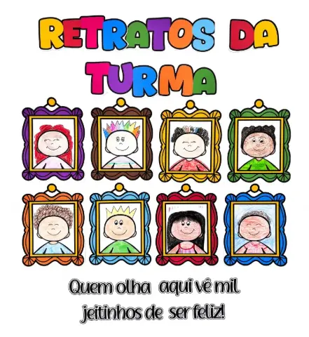 Retratos da Turma | Atividade Consciência Negra em PDF — capa do material