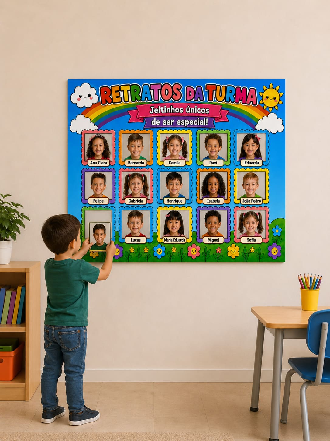 Retratos da turma - jeitinhos de ser especial – PDF para Imprimir — amostra 1: O que vem no material