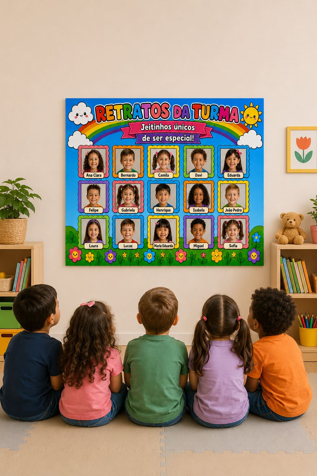 Retratos da turma - jeitinhos de ser especial – PDF para Imprimir — capa do material