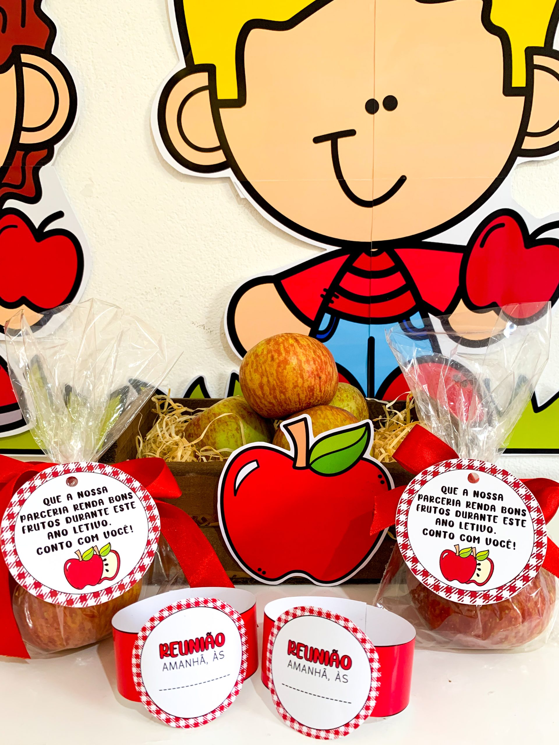 Reunião de pais: colhendo frutos – PDF para Imprimir | Educação Infantil — amostra 1: O que vem no material