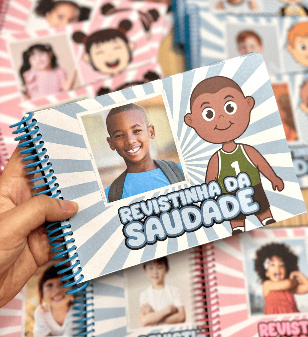 Revistinha da Saudade: recordações escolares para imprimir — amostra 2: O que vem no material