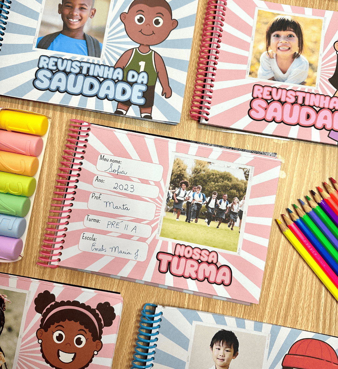Revistinha da Saudade: recordações escolares para imprimir — amostra 4: Para quem é indicada