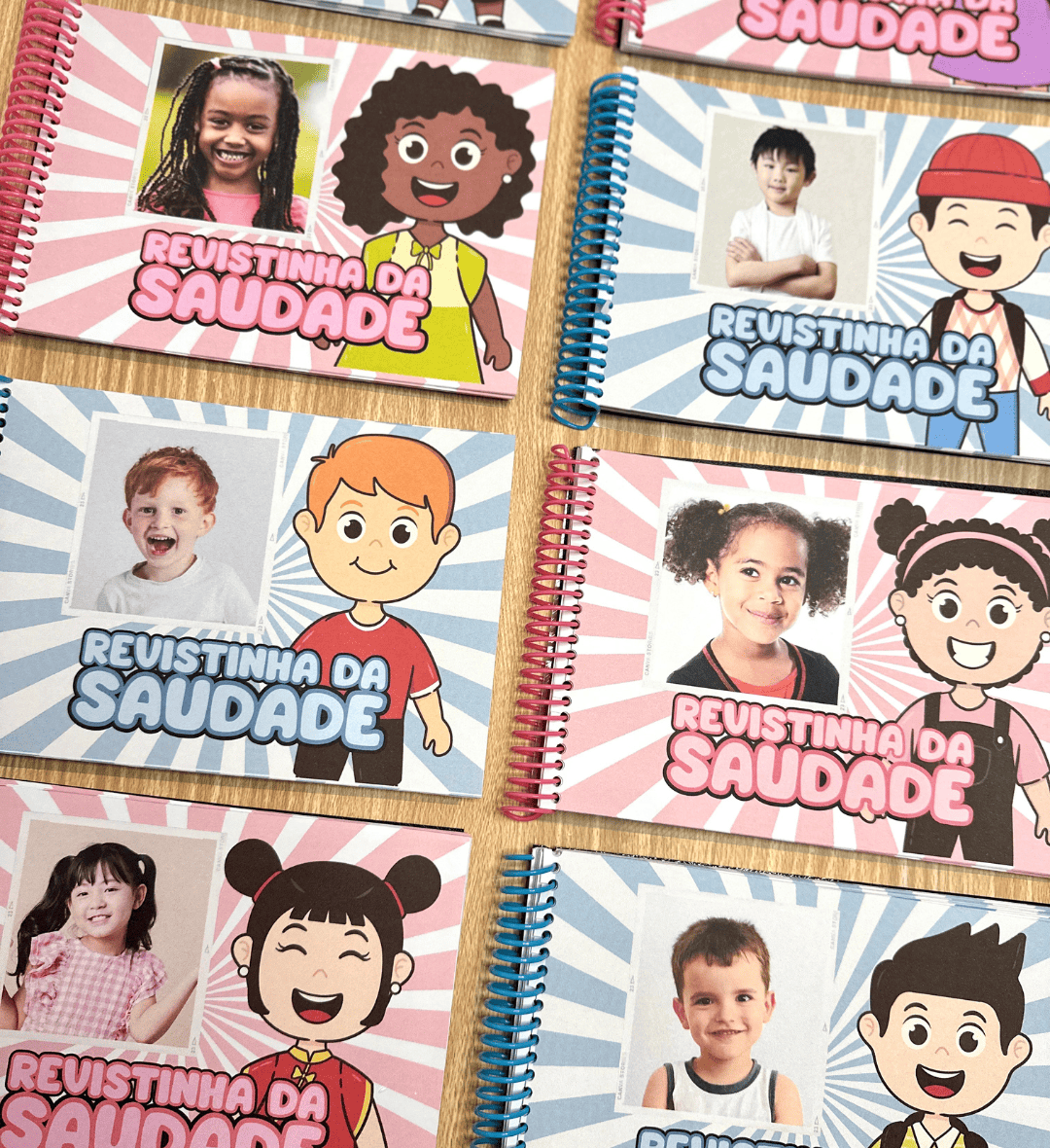 Revistinha da Saudade: recordações escolares para imprimir — capa do material