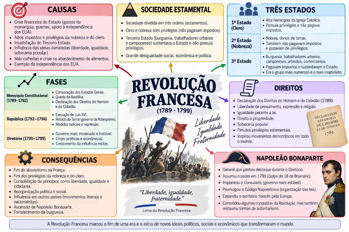 REVOLUÇÃO FRANCESA - ADAPTAÇÕES- ENSINO MÉDIO — Atividades para Ensino Médio: Adaptações sobre o conteúdo de revolução…