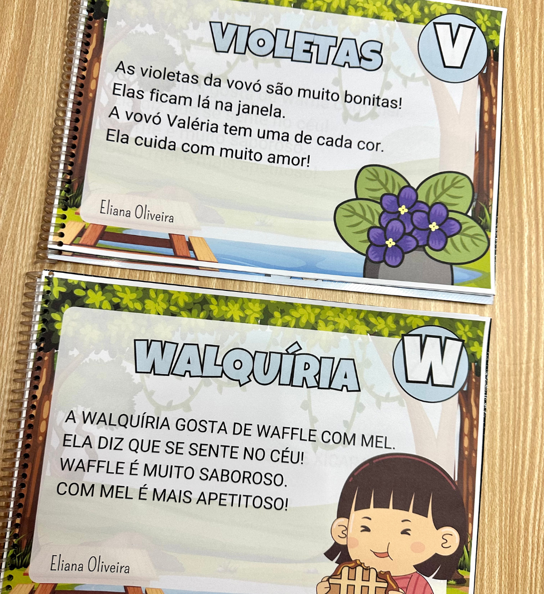 Rimas do Alfabeto: textos ilustrados para alfabetização — amostra 3: Como usar em sala de aula