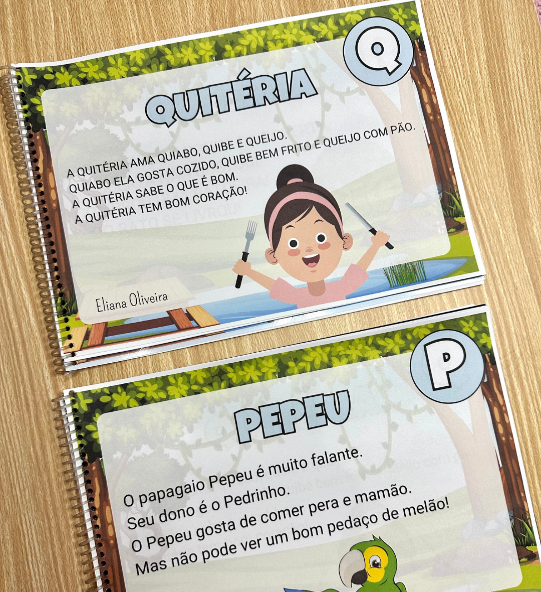 Rimas do Alfabeto: textos ilustrados para alfabetização — amostra 5: Explore as letras com 26 textos curtos e rimados em…