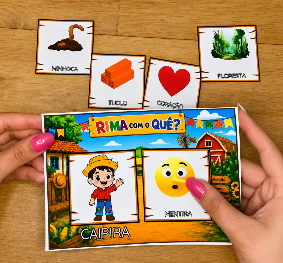 RIMAS JUNINAS – Aprender Brincando! — Alfabetização para Educação Infantil: RIMAS JUNINAS – Aprender Brincando