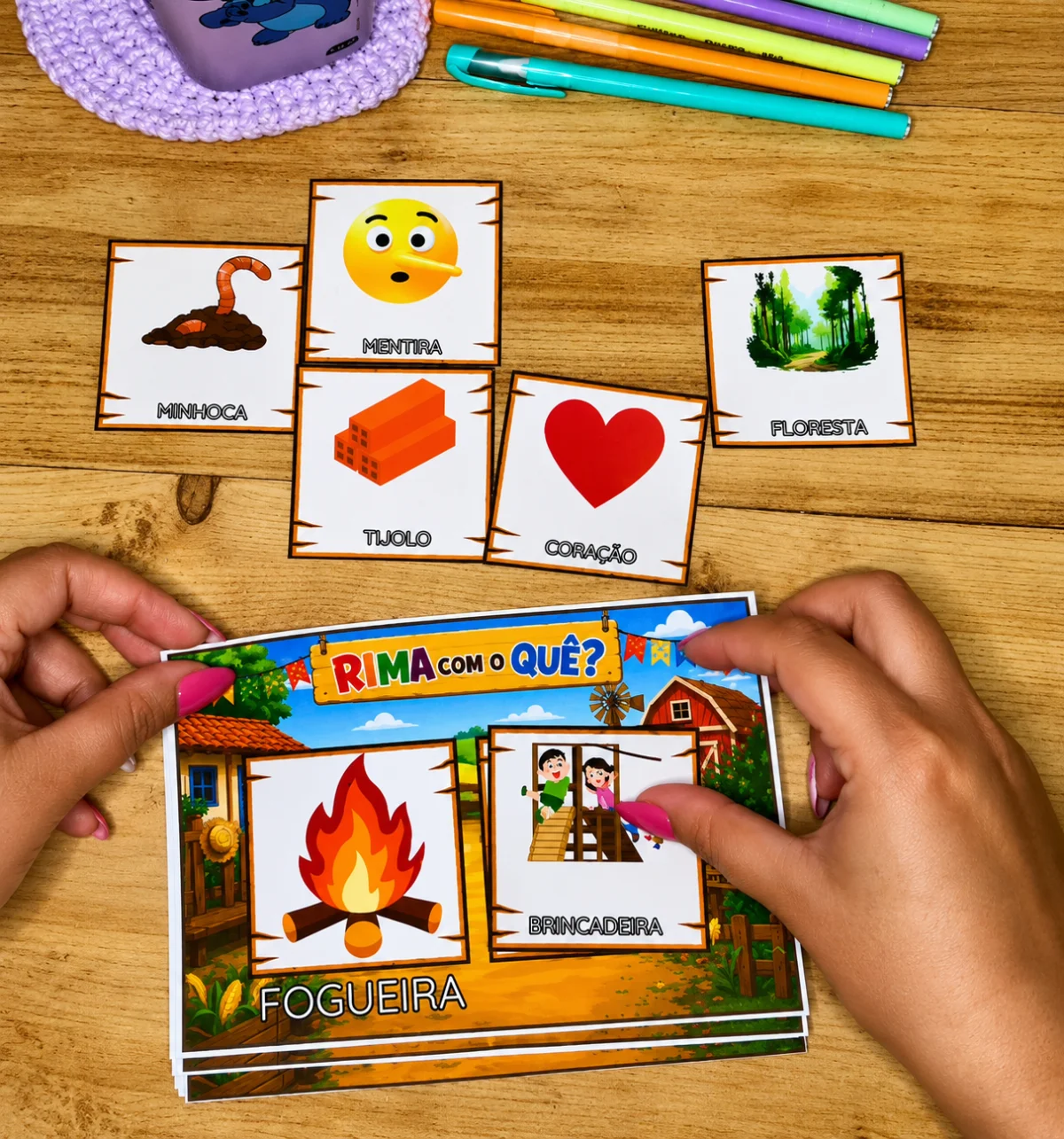 Rimas Juninas para Imprimir | Consciência Fonológica Educação Infantil — amostra 1: Transforme o aprendizado em um momento…