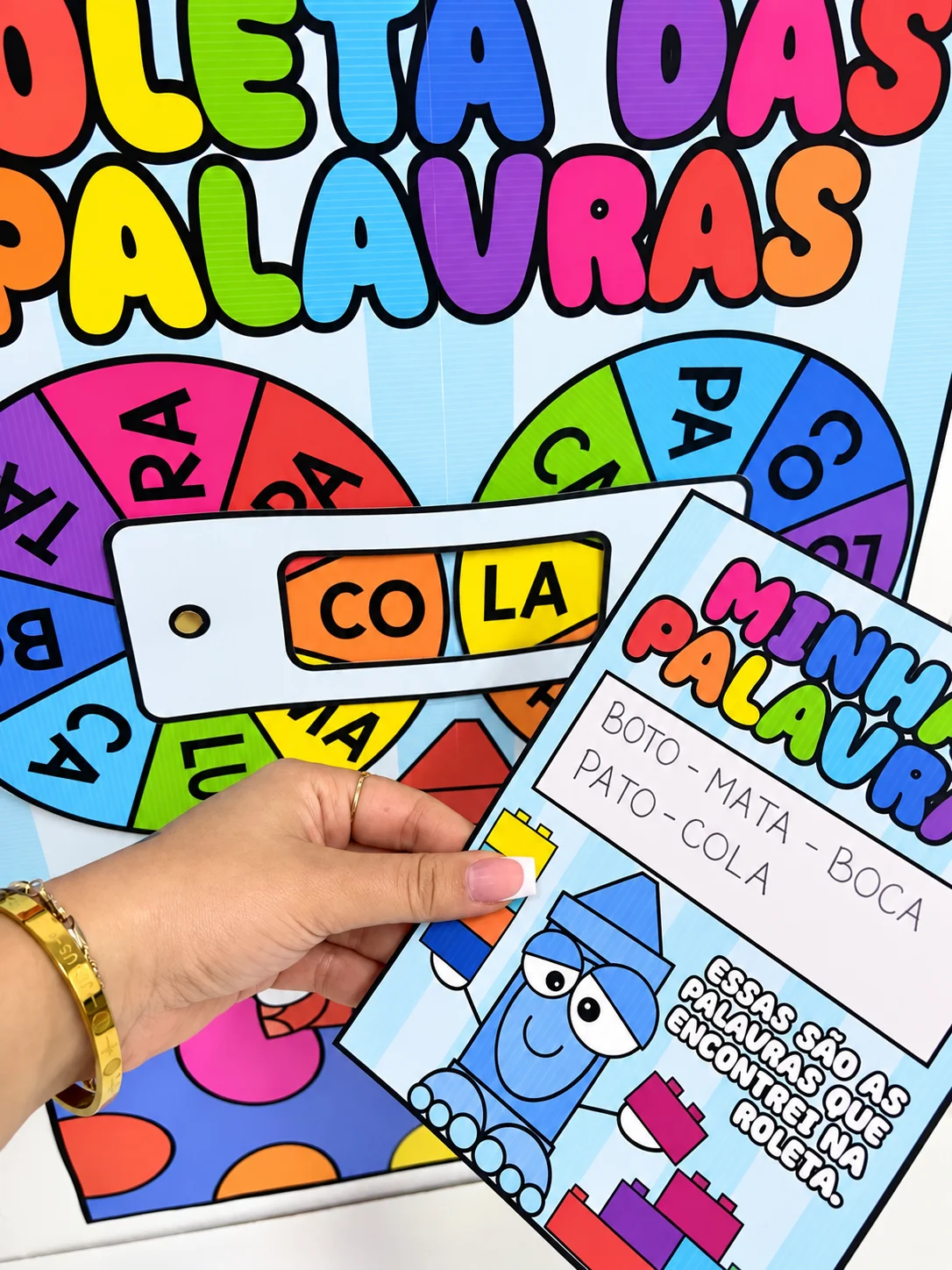 Roleta das Palavras – Atividade de Alfabetização — amostra 3: Ideal para atividades de alfabetização e desenvolvimento da… Roleta das Palavras – Atividade de Alfabetização — amostra 3: Ideal para atividades de alfabetização e desenvolvimento da…