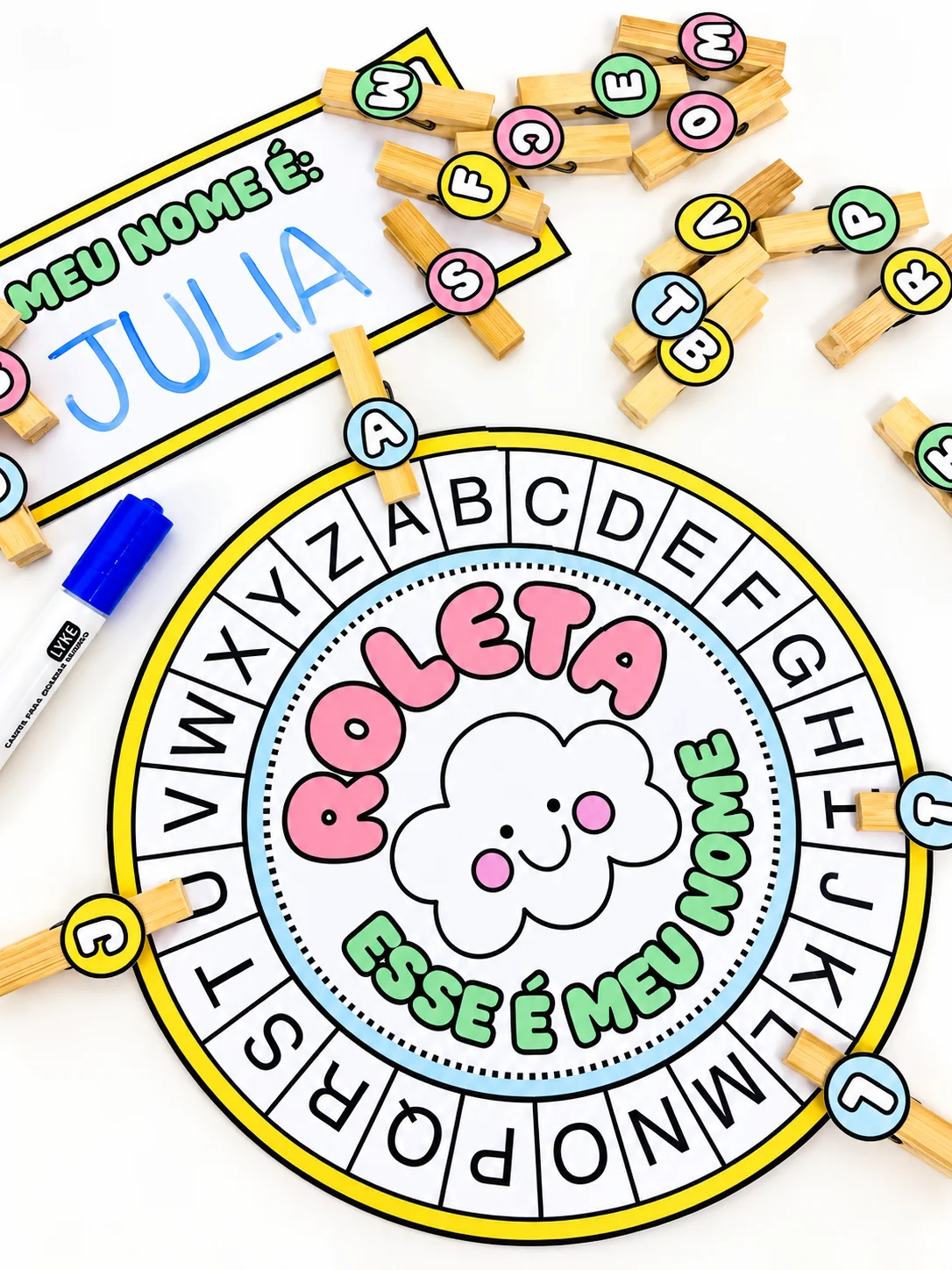 Roleta Esse É Meu Nome – Atividade para Reconhecer as Letras — amostra 3: Roleta do nome próprio para reconhecer letras,… Roleta Esse É Meu Nome – Atividade para Reconhecer as Letras — amostra 3: Roleta do nome próprio para reconhecer letras,…