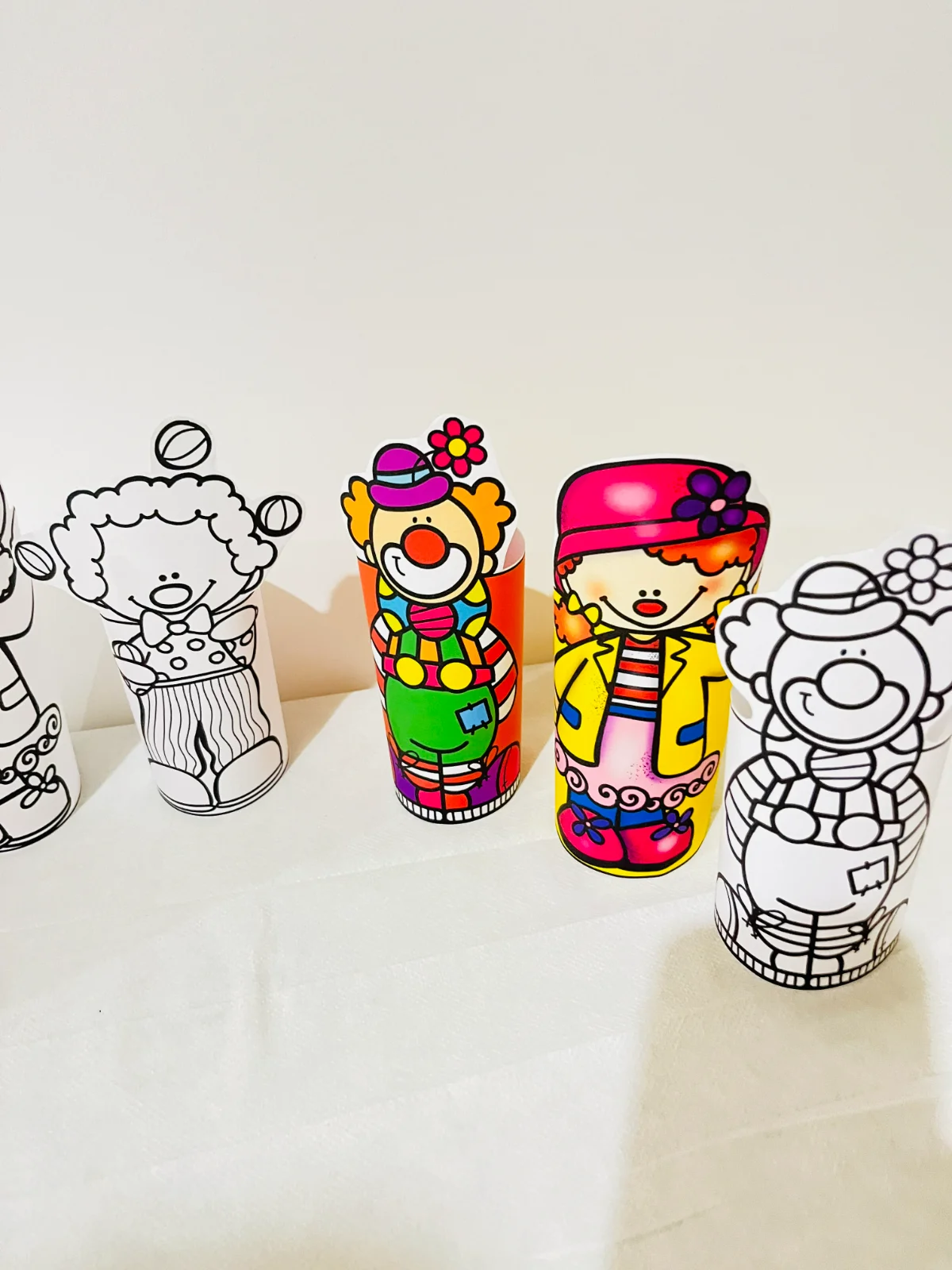 🎪 Rolinhos do Palhaço - Pintar, Colorir e Montar — amostra 2: Para quem é indicado 🎪 Rolinhos do Palhaço - Pintar, Colorir e Montar — amostra 2: Para quem é indicado