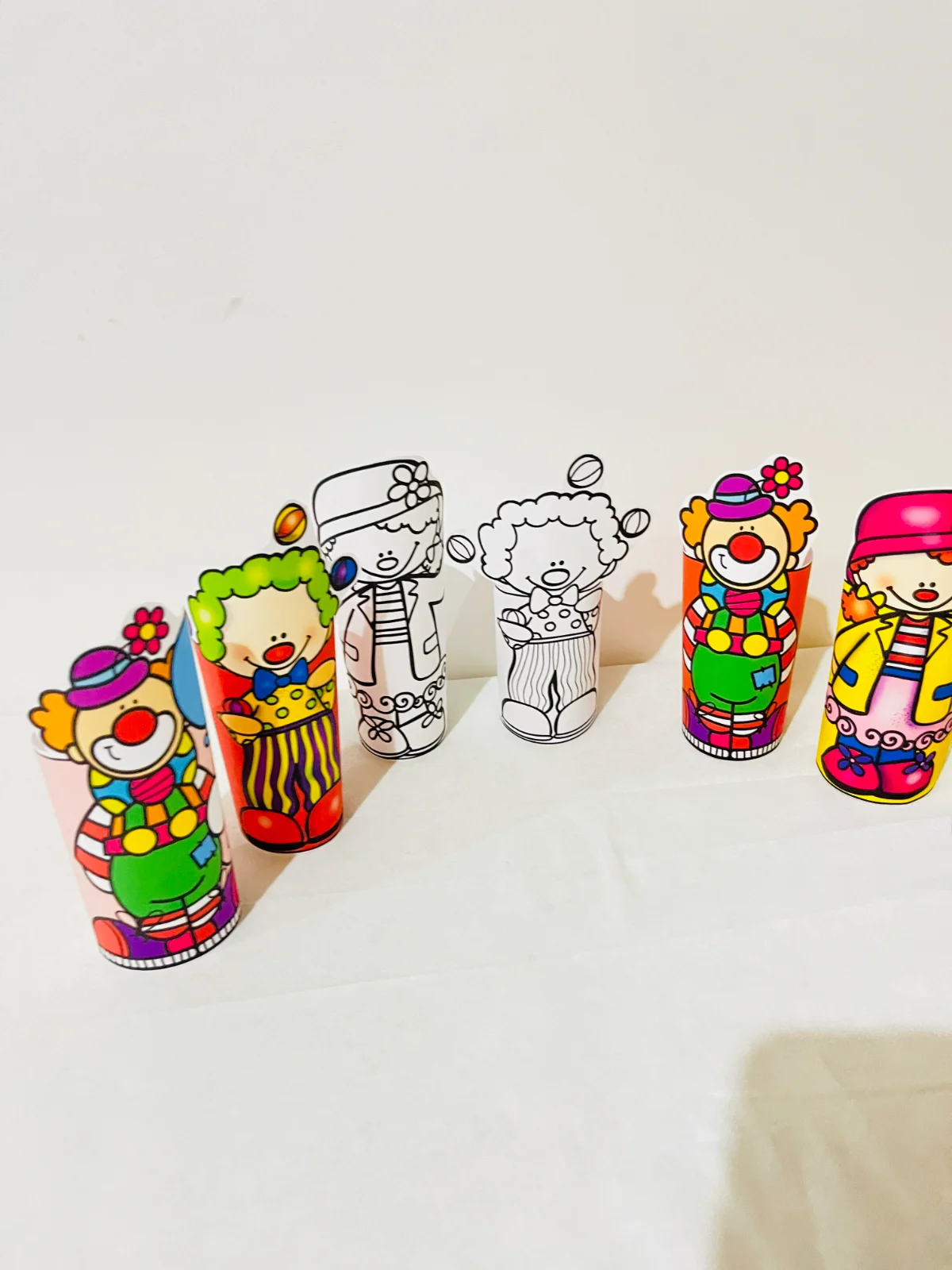 🎪 Rolinhos do Palhaço - Pintar, Colorir e Montar — Atividades para Educação Infantil: Leve mais cor, alegria e…
