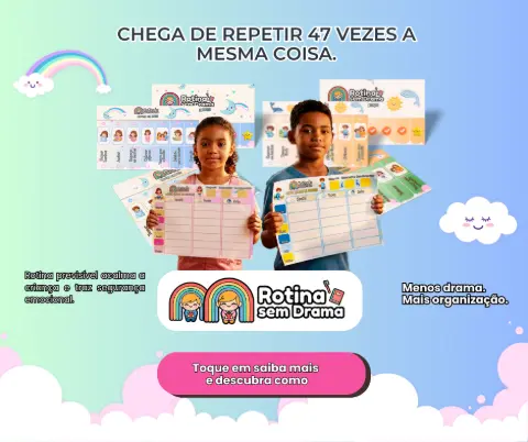 ✨ Rotina sem drama✨ — amostra 5: ✨ Rotina mais leve, dias mais tranquilos