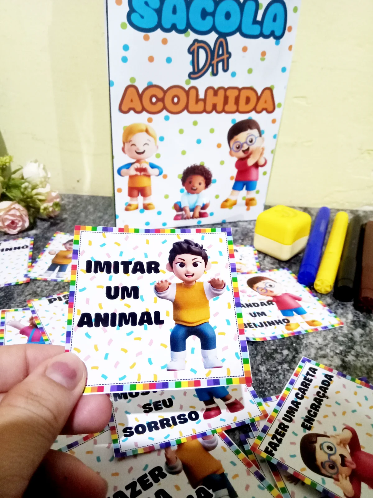 Sacola da Acolhida - Primeiro Dia de Aula — amostra 1: Sacol A Sacola da Acolhida é um recurso pedagógico lúdico e afetivo,…