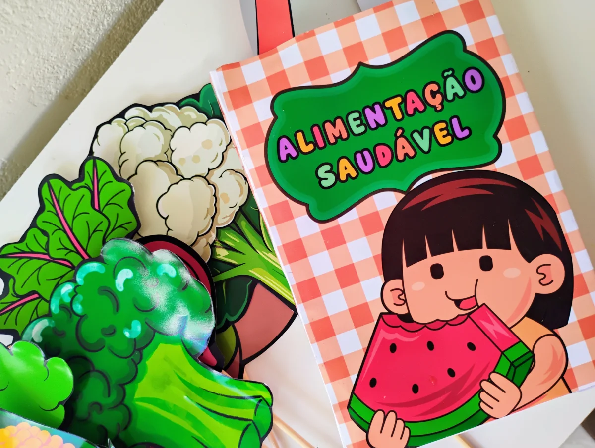 Sacola da Alimentação Saudável - Dia da Alimentação — Alfabetização para Educação Infantil: O material foi desenvolvido com…