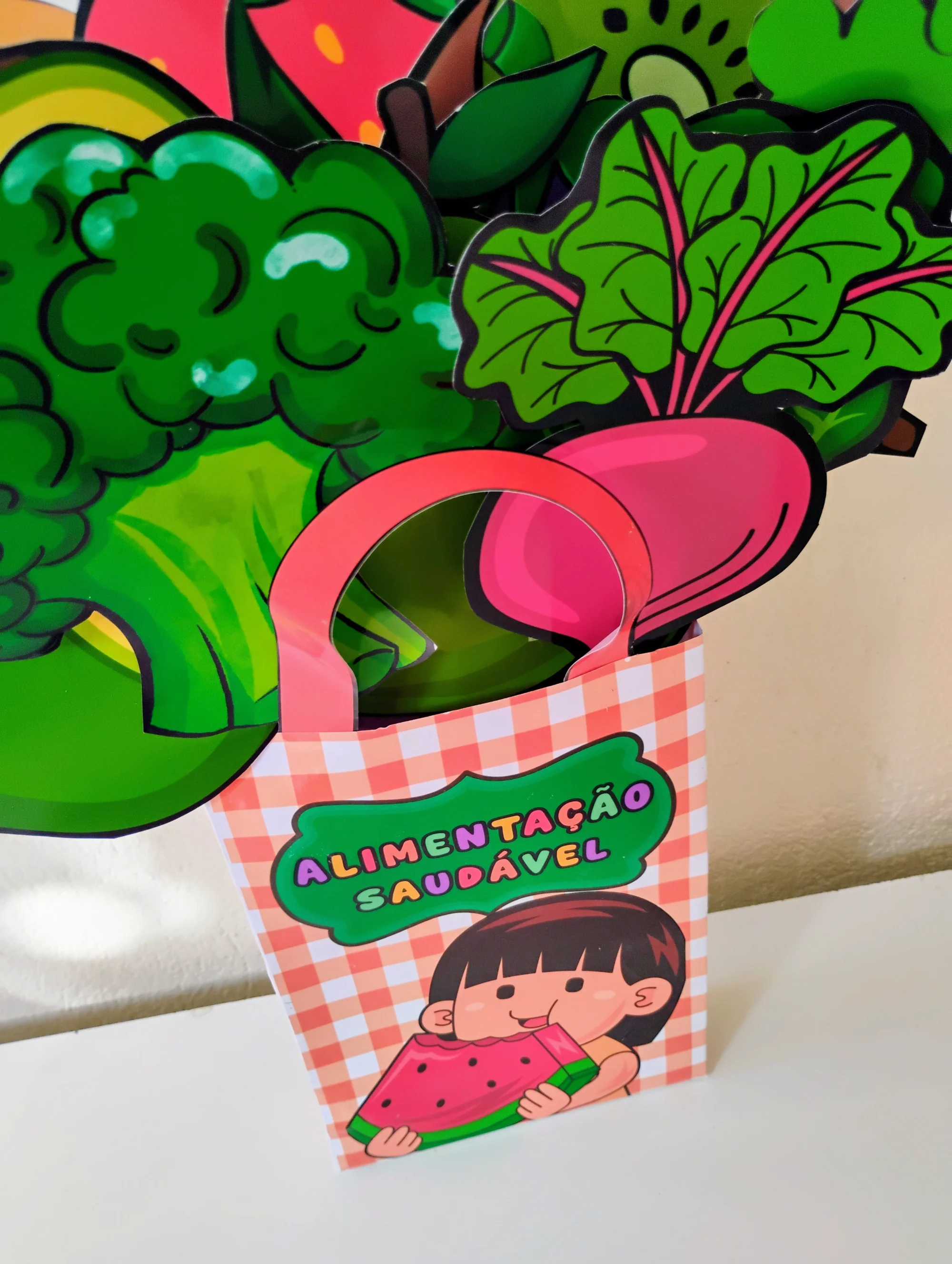 Sacola da Alimentação Saudável – Ed Infantil e 1º ao 5º Ano – Ciências — amostra 5: Sacola da Alimentação Saudável 🍎🥦…